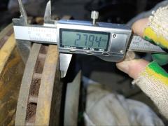 Тормозной диск 40206-CA010, 40206EG000, 92162400, UQ-116-6563, UQ-116F-6563 на Nissan Fuga Y50 VQ25DE Фото 4