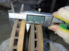 Тормозной диск 40206-CA010, 40206EG000, 92162400, UQ-116-6563, UQ-116F-6563 на Nissan Fuga Y50 VQ25DE Фото 5