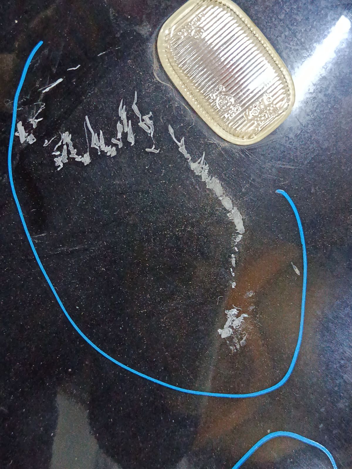 Крыло переднее на Toyota Ipsum ACM21W Фото 3