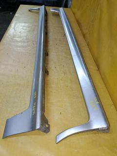 Порог кузова пластиковый ( обвес ) на Nissan Wingroad WFY11 Фото 2