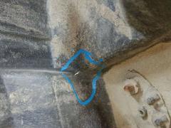 Подкрылок 53875-12440 на Toyota Corolla Fielder NZE144G 1NZ-FE Фото 4