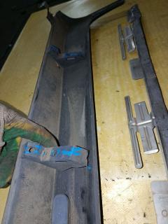 Порог кузова пластиковый ( обвес ) на Honda Fit GE6 Фото 11