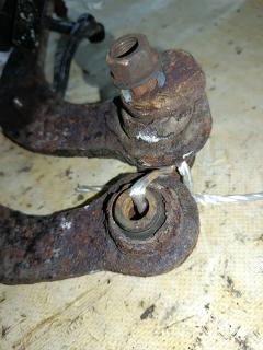 Рычаг на Toyota Corolla Fielder NZE144G 1NZ-FE Фото 2