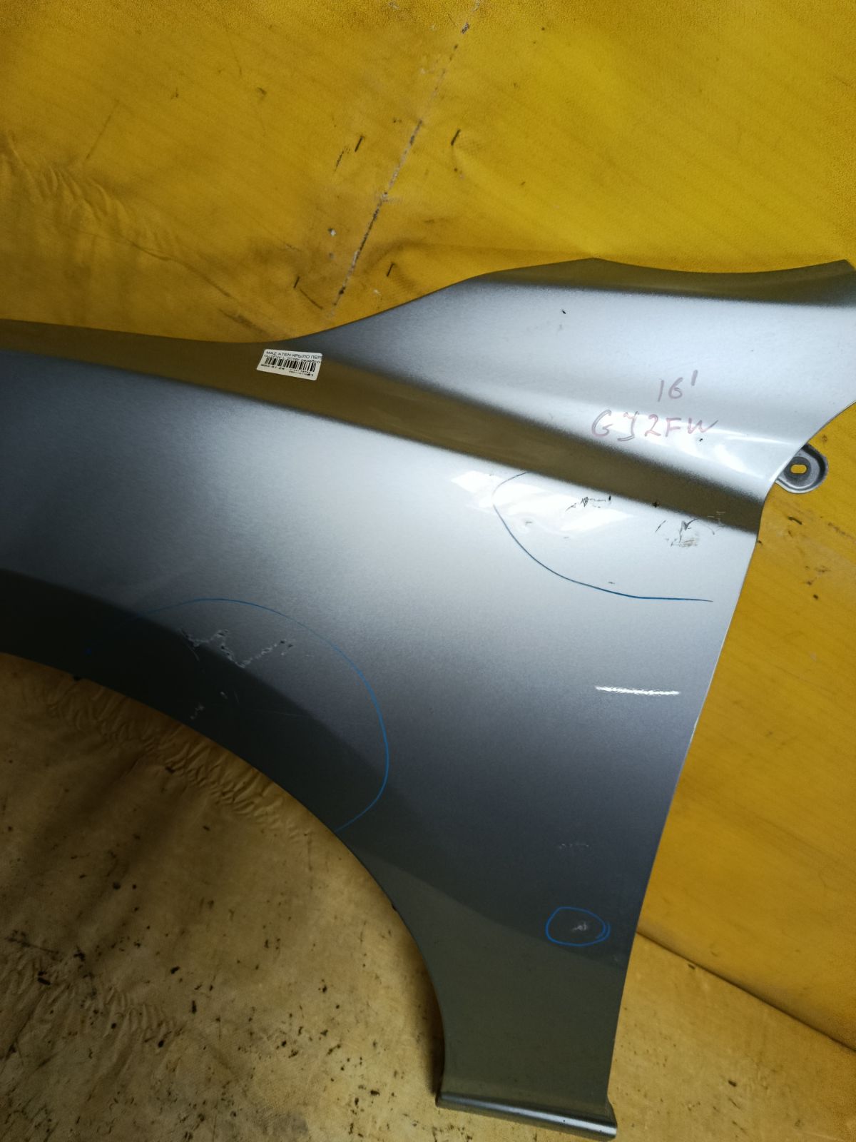 Крыло переднее на Mazda Atenza GJ2FW Фото 2