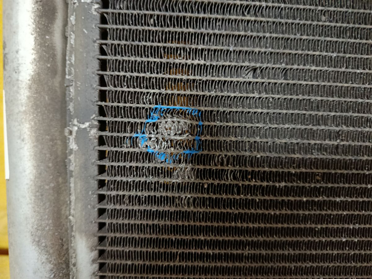 Радиатор кондиционера на Honda Fit GE6 L13A Фото 2