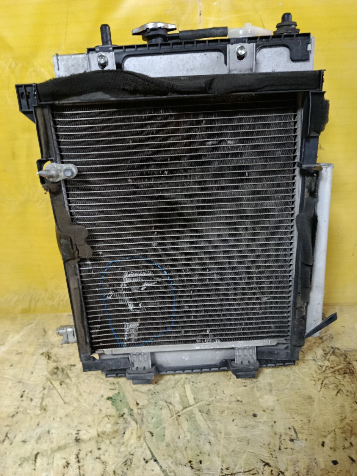 Радиатор ДВС на Daihatsu Tanto LA600S KF-VE Фото 1