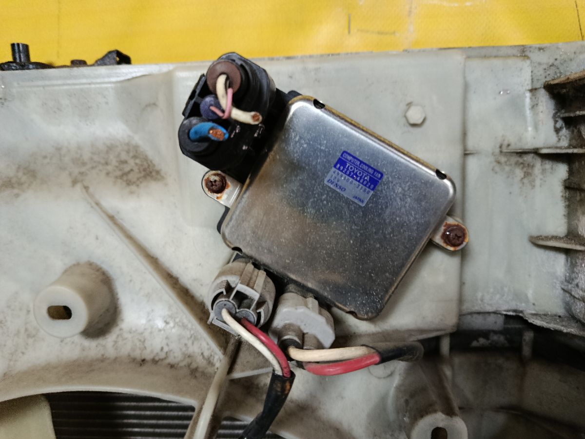 Радиатор ДВС на Toyota Alphard MNH15W 1MZ-FE Фото 7