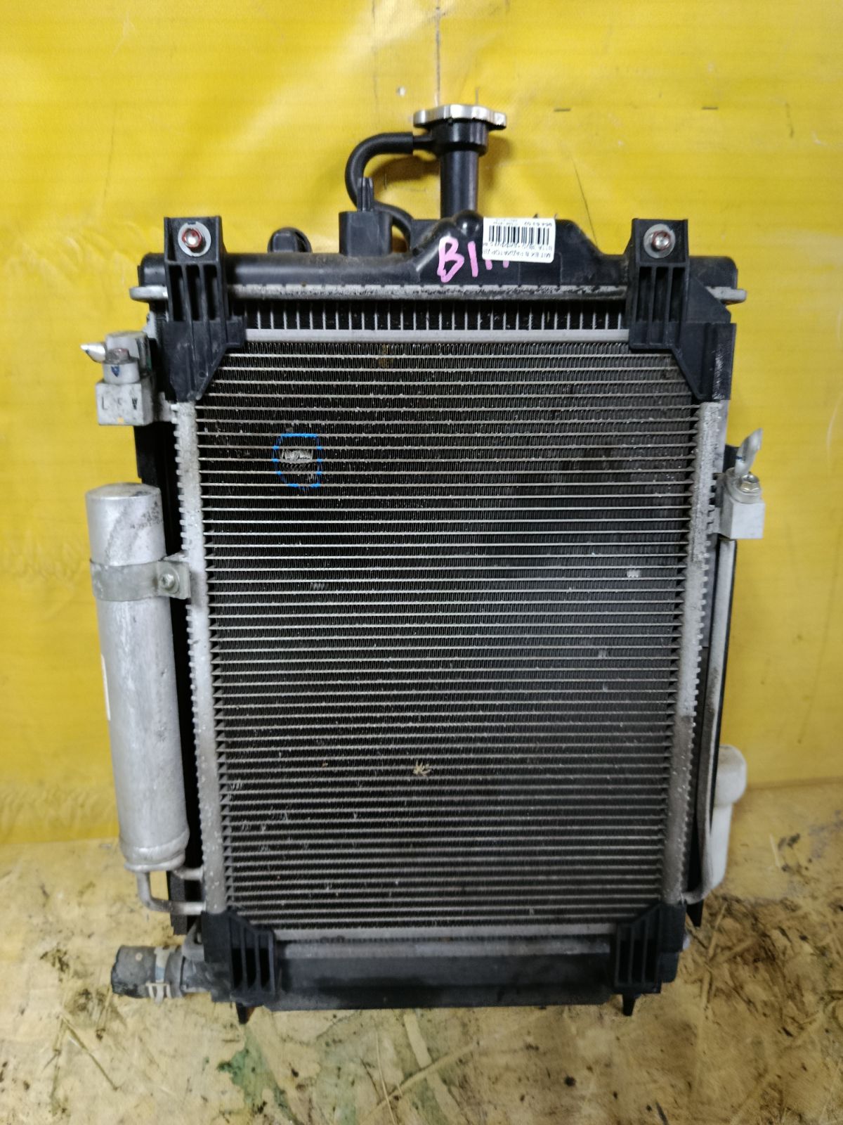 Радиатор ДВС на Mitsubishi Ek Space B11A 3B20 Фото 1