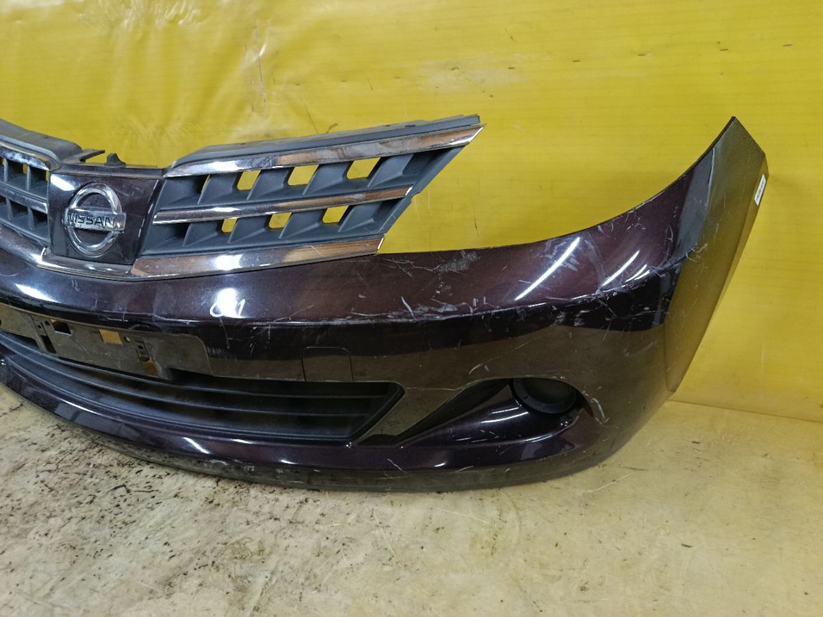 Бампер 62022-ED025, 62022ED025, 62022ED540, 62022EM00J, DS04213BA, DS04232BA, DS04232BB, DT20100000000, DT20200001000, GD6930, HQ62022EM00J, NS01001DB, NSL10507507, STDTW5000A0, U0505084, UNTEM622294 на Nissan Tiida C11 Фото 3