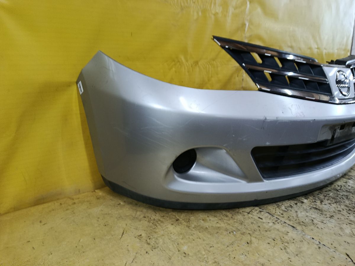 Бампер 62022-ED025, 62022ED025, 62022ED540, 62022EM00J, DS04213BA, DS04232BA, DS04232BB, DT20100000000, DT20200001000, GD6930, HQ62022EM00J, NS01001DB, NSL10507507, STDTW5000A0, U0505084, UNTEM622294 на Nissan Tiida C11 Фото 2