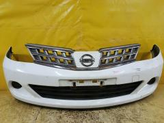 Бампер на Nissan Tiida Latio SC11, Переднее расположение