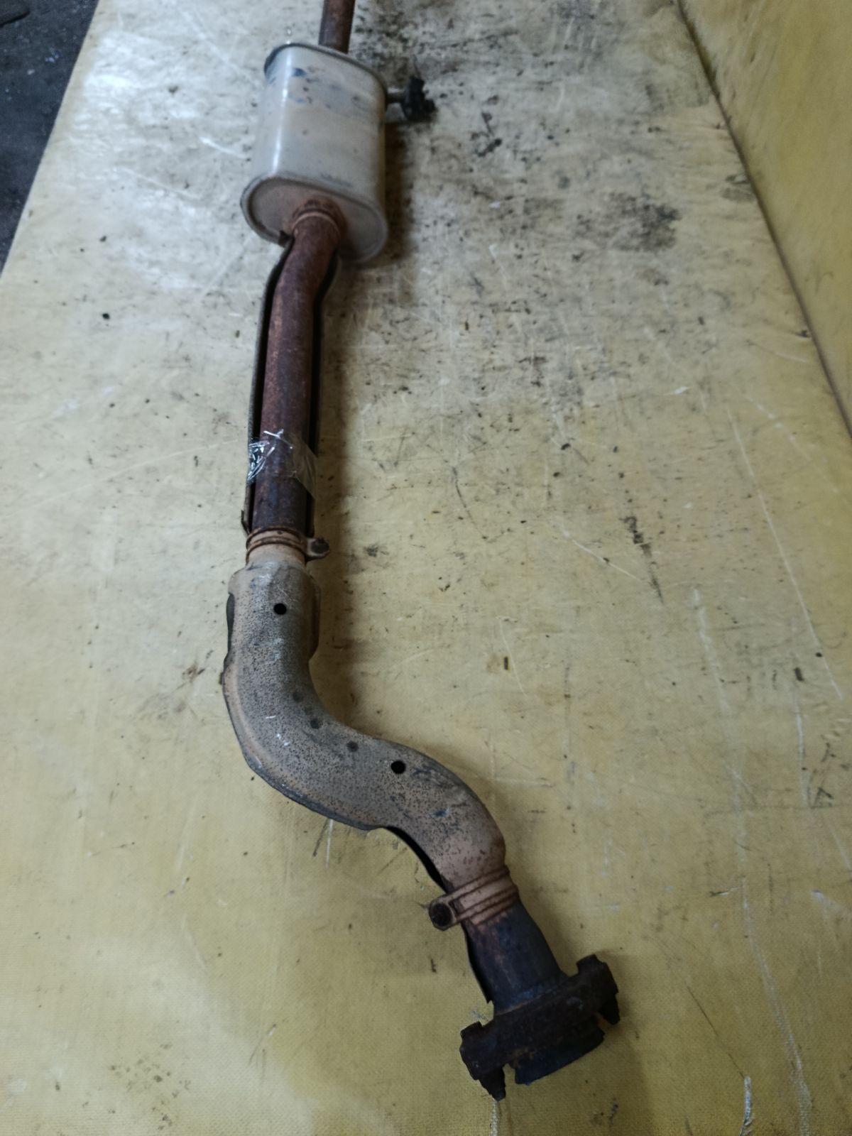 Глушитель на Toyota Cresta SX80 4S-FE Фото 3