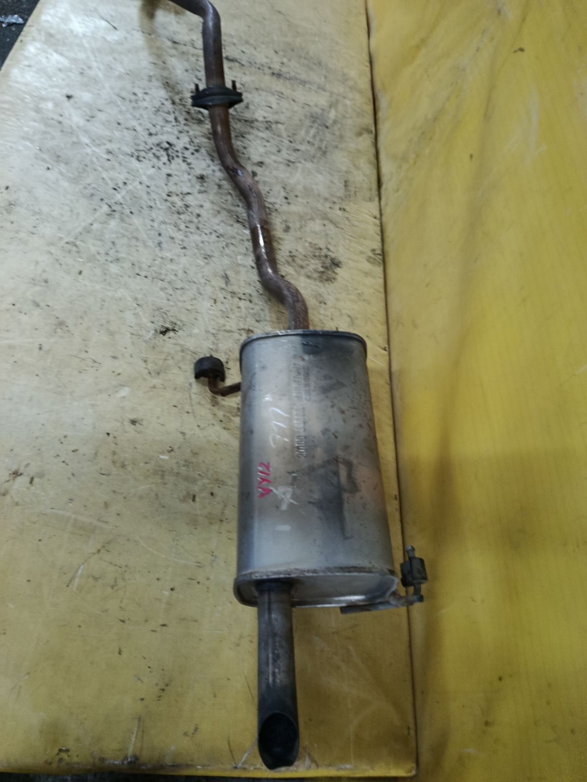 Глушитель на Nissan Ad Expert VY12 HR15DE Фото 3