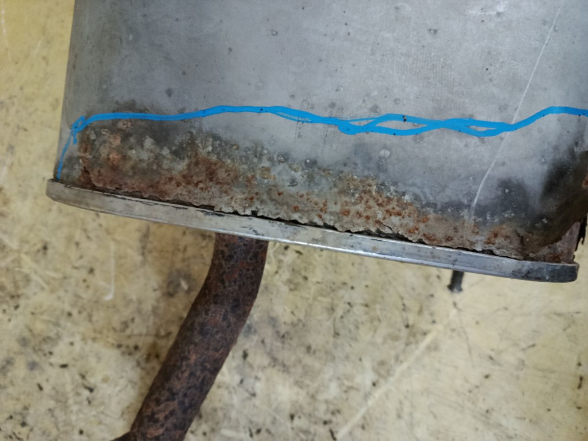 Глушитель на Nissan Bluebird Sylphy FG10 QG15DE Фото 2