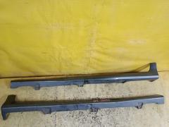 Порог кузова пластиковый ( обвес ) на Honda Fit Shuttle GP2 Фото 2