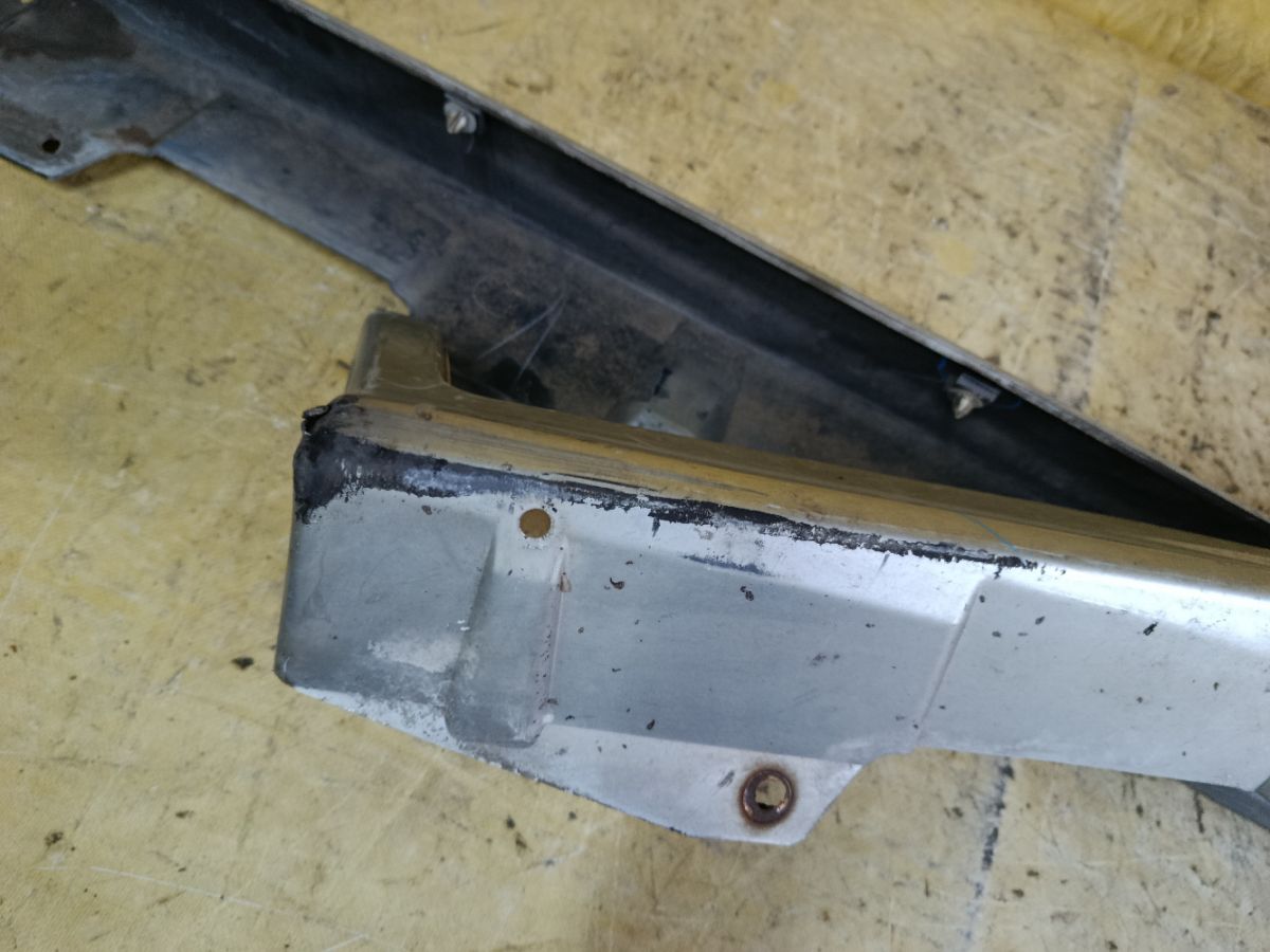 Порог кузова пластиковый ( обвес ) на Toyota Gaia ACM10G Фото 3