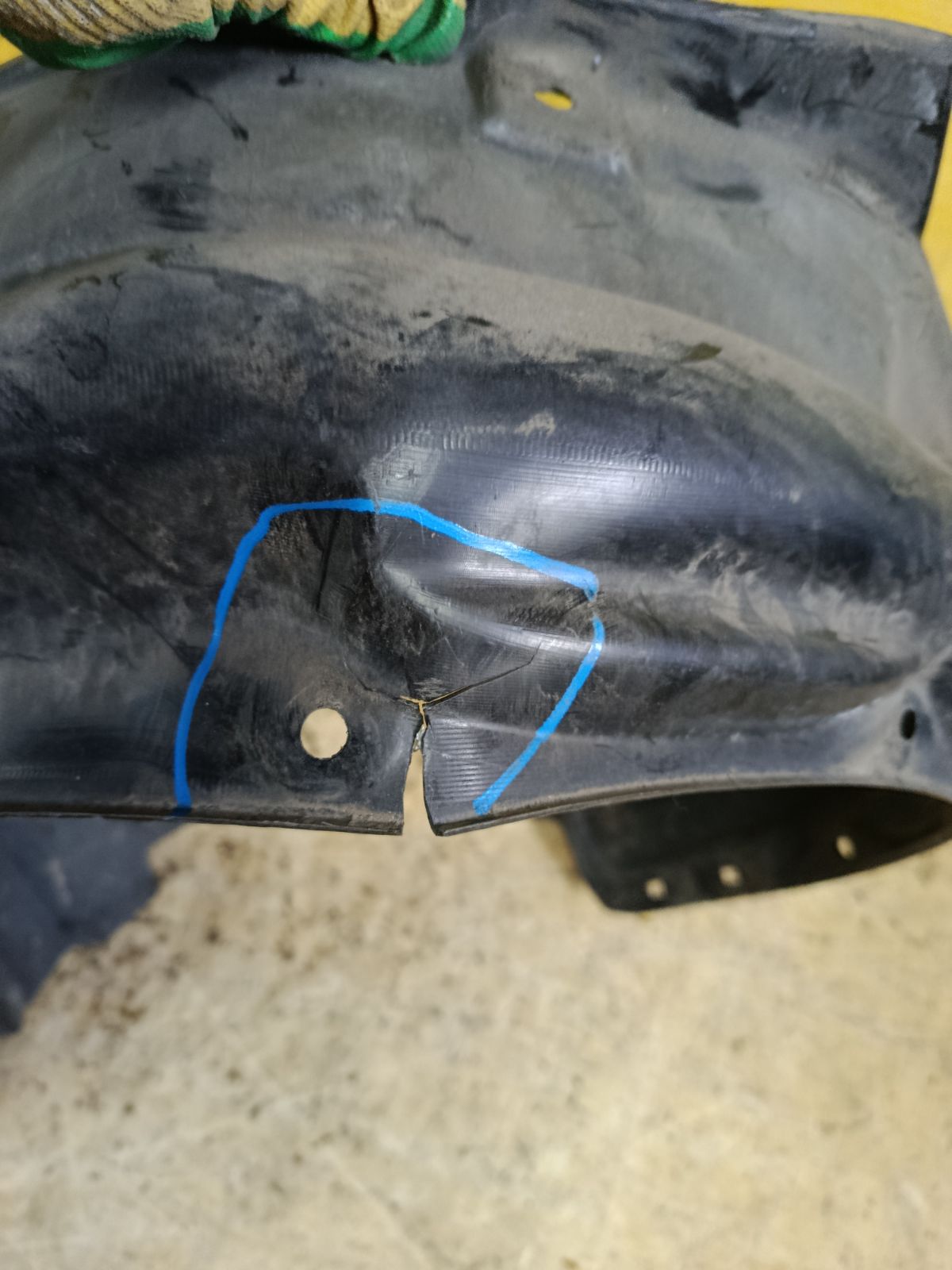 Подкрылок на Honda Stream RN7 R18A Фото 3