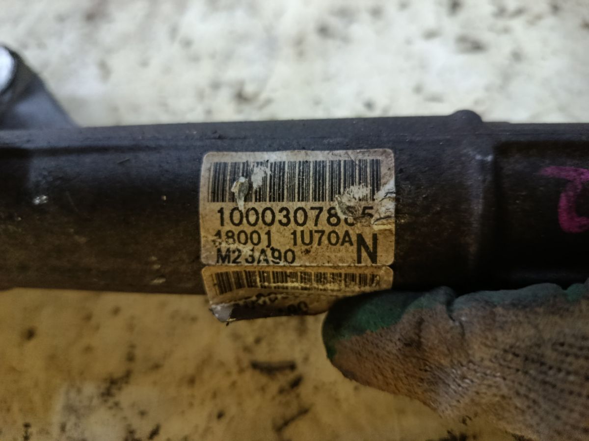 Рулевая рейка 48001-1U70A на Nissan March AK12 CR12DE Фото 6