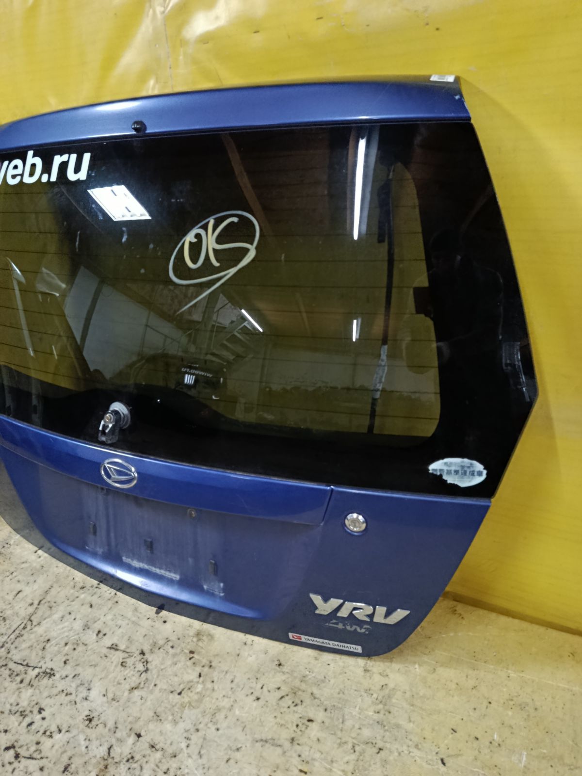 Дверь задняя на Daihatsu Yrv M211G Фото 5