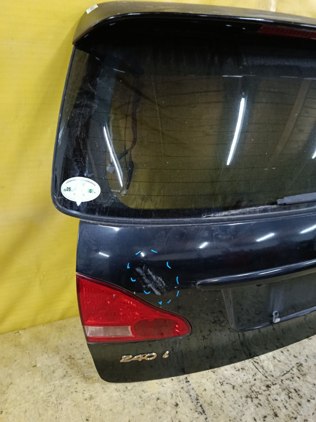 Дверь задняя 44-37 44-37 на Toyota Ipsum ACM26W Фото 4