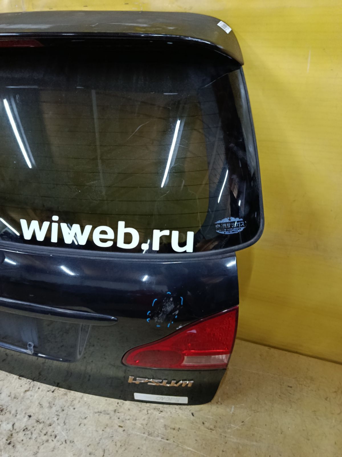 Дверь задняя 44-37 44-37 на Toyota Ipsum ACM26W Фото 5