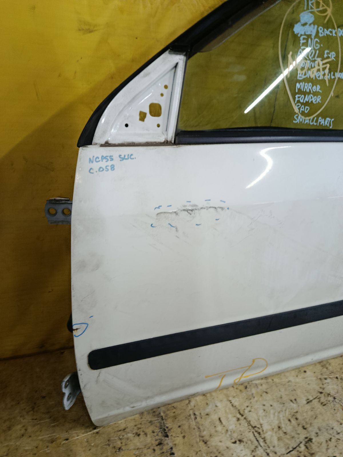 Дверь боковая на Toyota Succeed NCP55V Фото 3