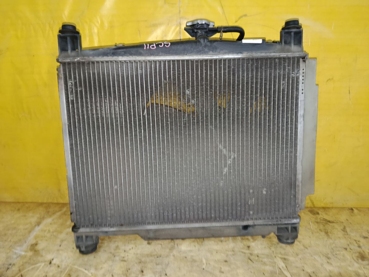Радиатор ДВС на Toyota Platz SCP11 1SZ-FE Фото 1
