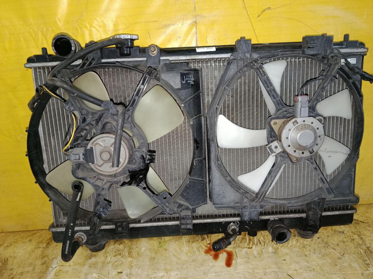 Радиатор ДВС FP8515200A, FP8615200, FP8615200A, FP8615200B, FX-036-0963, FX-036-0963A, TD-036-0963, TD-036-0963A на Mazda Premacy CP8W FP-DE Фото 4