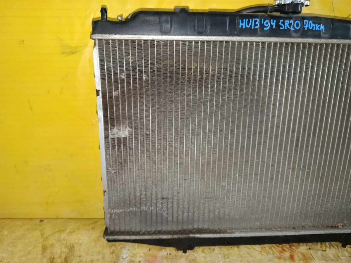 Радиатор ДВС на Nissan Bluebird HU13 SR20DE Фото 2
