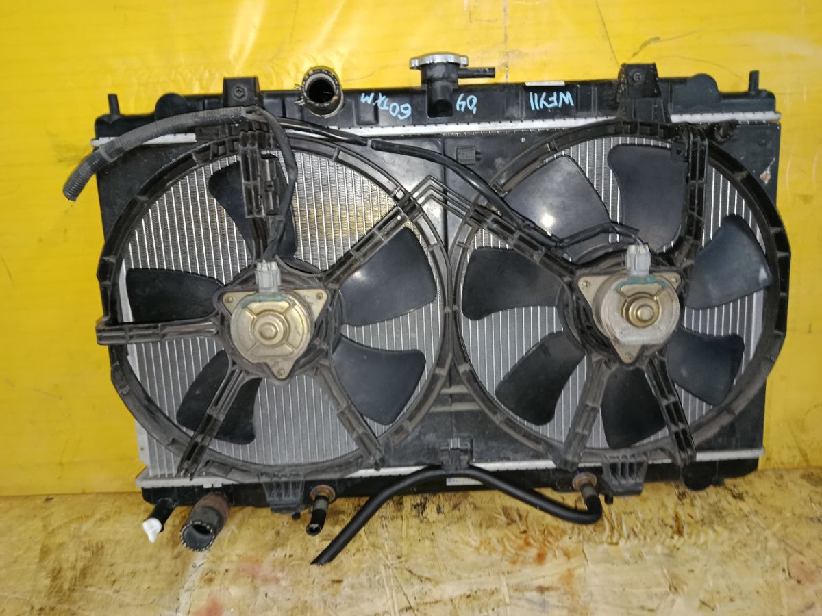 Радиатор ДВС на Nissan Wingroad WFY11 QG15DE Фото 4