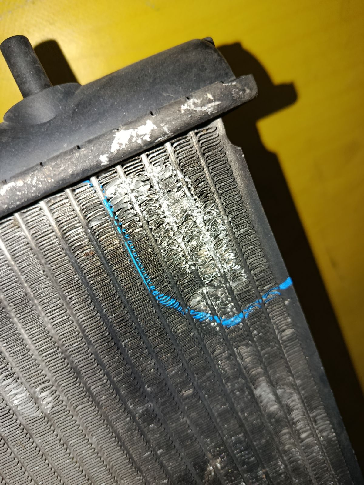 Радиатор ДВС на Nissan X-Trail DNT31 M9R Фото 4