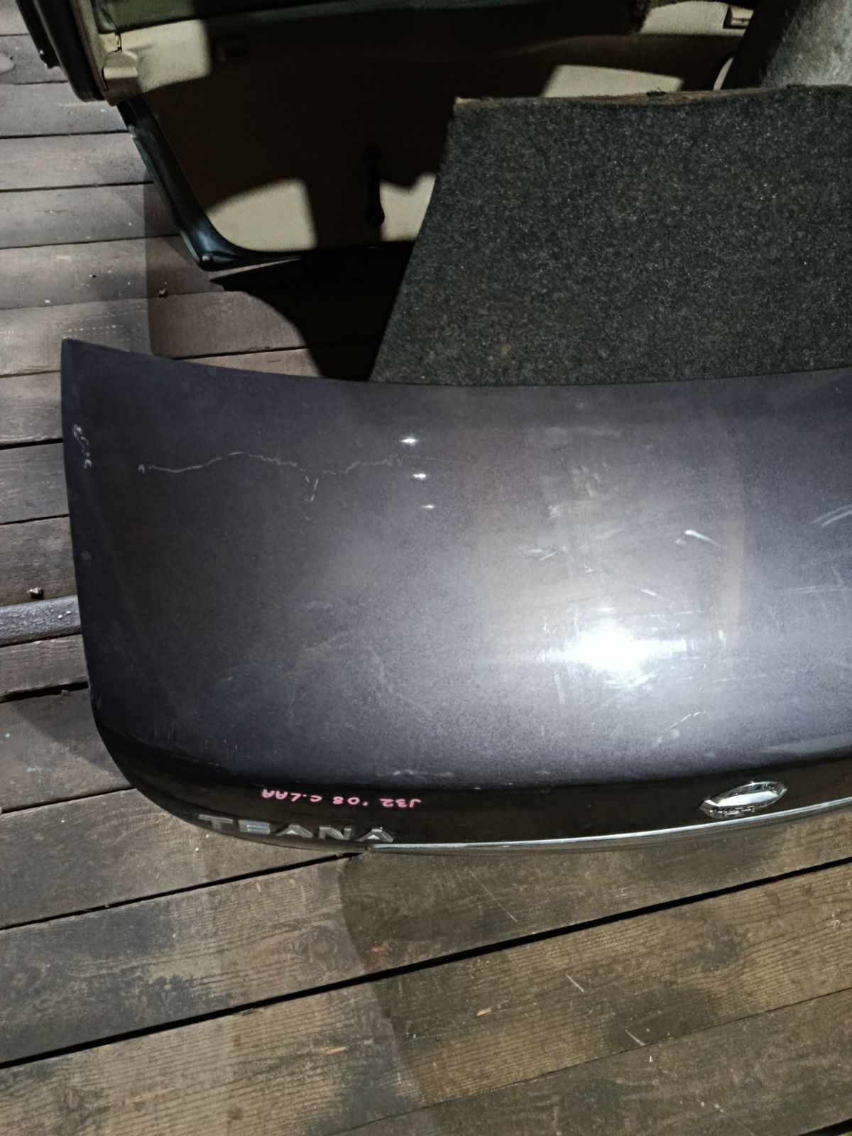 Крышка багажника на Nissan Teana J32 Фото 16