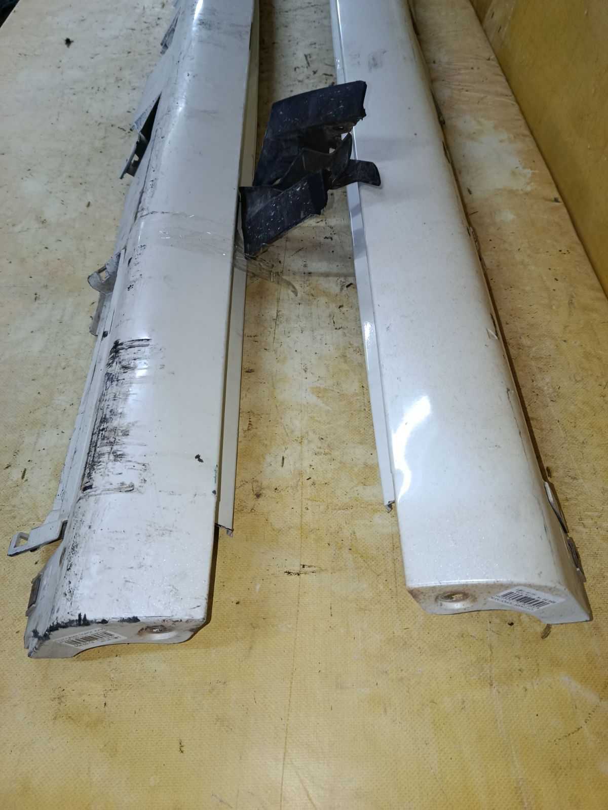 Порог кузова пластиковый ( обвес ) на Toyota Camry ACV45 Фото 2