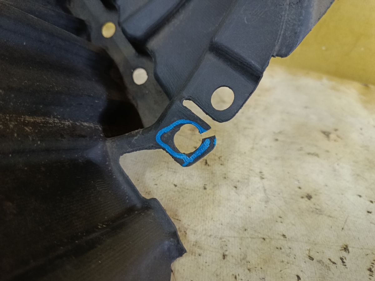 Подкрылок на Toyota Succeed NCP55V 1NZ-FE Фото 3