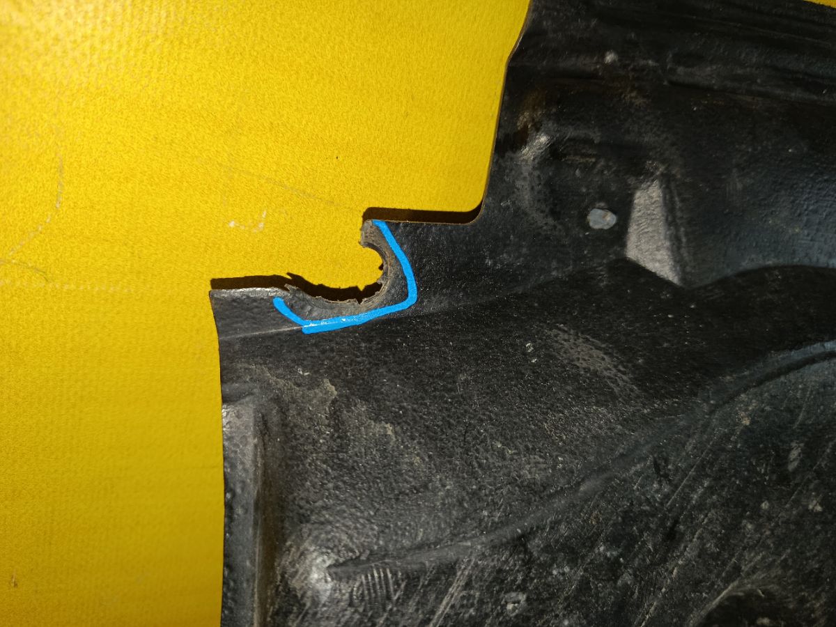 Защита двигателя 51441-50110 на Lexus Ls600hl UVF46 2UR-FSE Фото 5