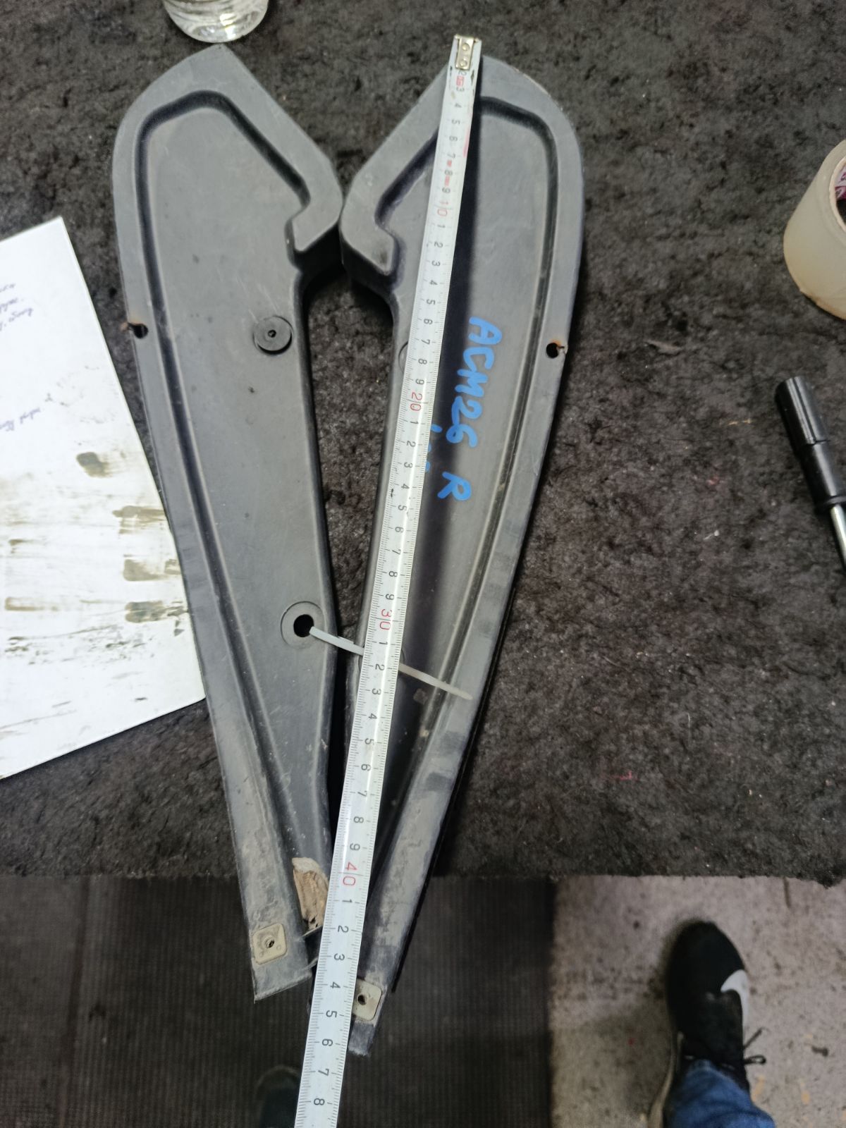 Подкрылок 52153-44050, 52152-44050 на Toyota Ipsum ACM26W 2AZ-FE Фото 3