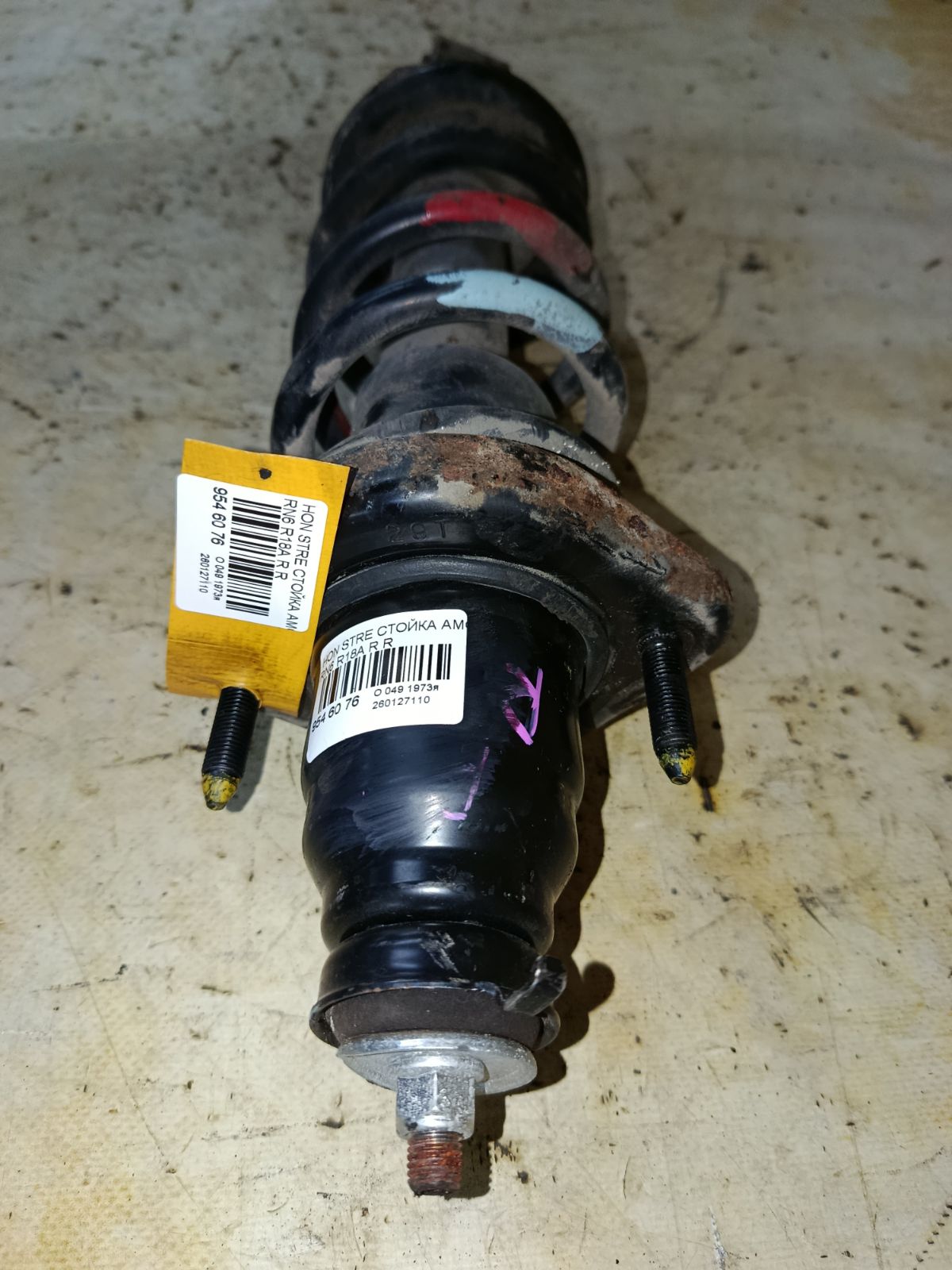 Стойка амортизатора на Honda Stream RN6 R18A Фото 2