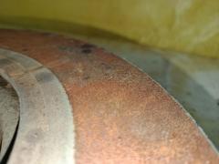 Тормозной диск 40206-CA010, 40206EG000, 92162400, UQ-116-6563, UQ-116F-6563 на Nissan Skyline V36 VQ25HR Фото 3