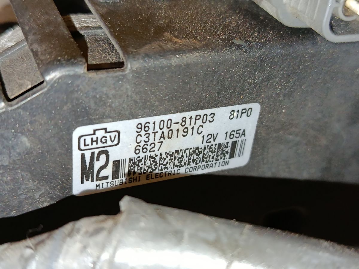 Генератор 96100-81P03 на Suzuki Ignis FF21S K12C Фото 4