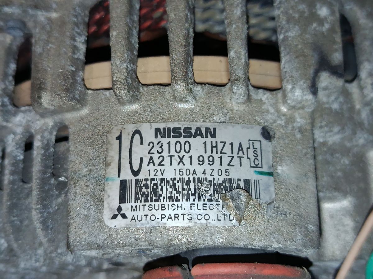 Генератор 23100-1HZ1A на Nissan March K13 HR12DE Фото 4