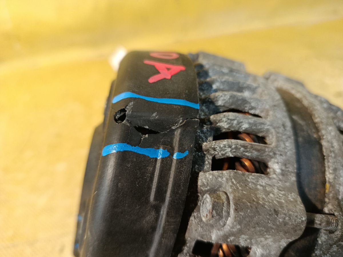 Генератор 27060-B1150 на Toyota Tank M900A 1KR-FE Фото 5