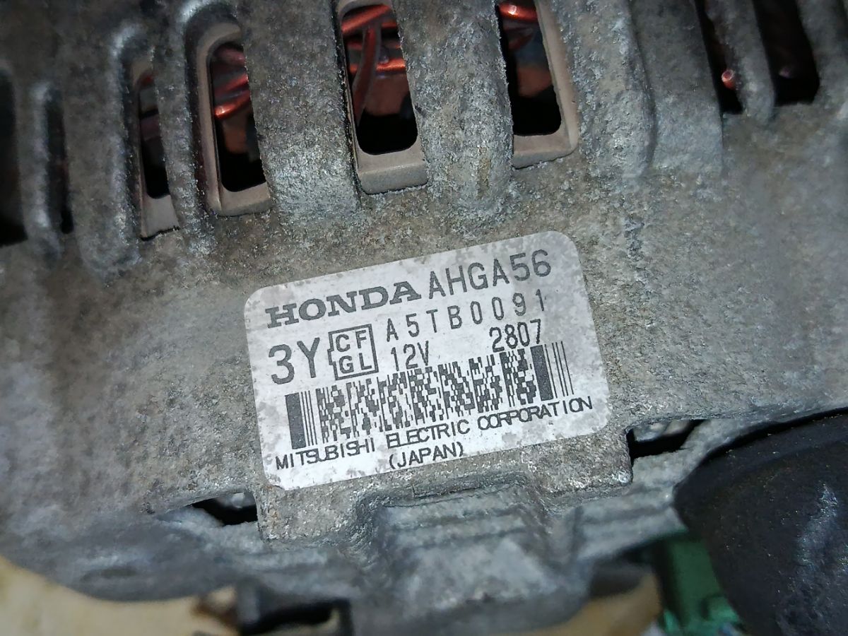 Генератор на Honda Fit GD1 L13A Фото 4
