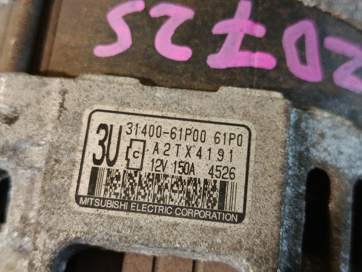 Генератор 31400-61P00 на Suzuki Swift ZD72S K12B Фото 4