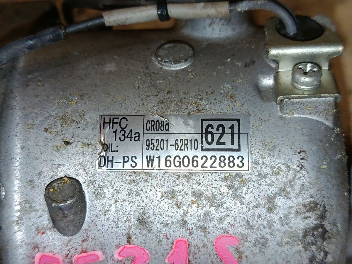 Компрессор кондиционера 95201-62R10 на Suzuki Ignis FF21S K12C Фото 4