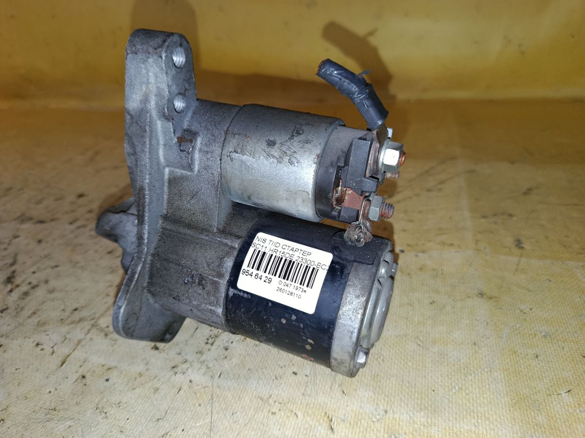 Стартер 23300-BC20B на Nissan Tiida Latio SC11 HR15DE Фото 2