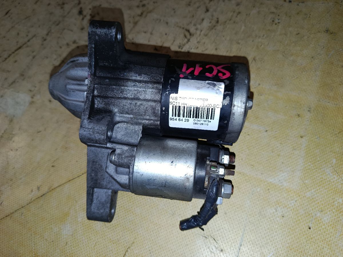 Стартер 23300-BC20B на Nissan Tiida Latio SC11 HR15DE Фото 3