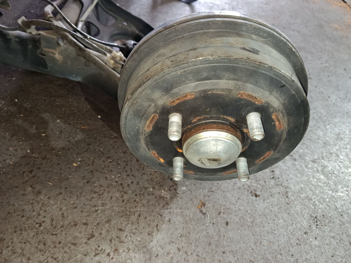 Балка подвески на Nissan March AK12 CR12DE Фото 3