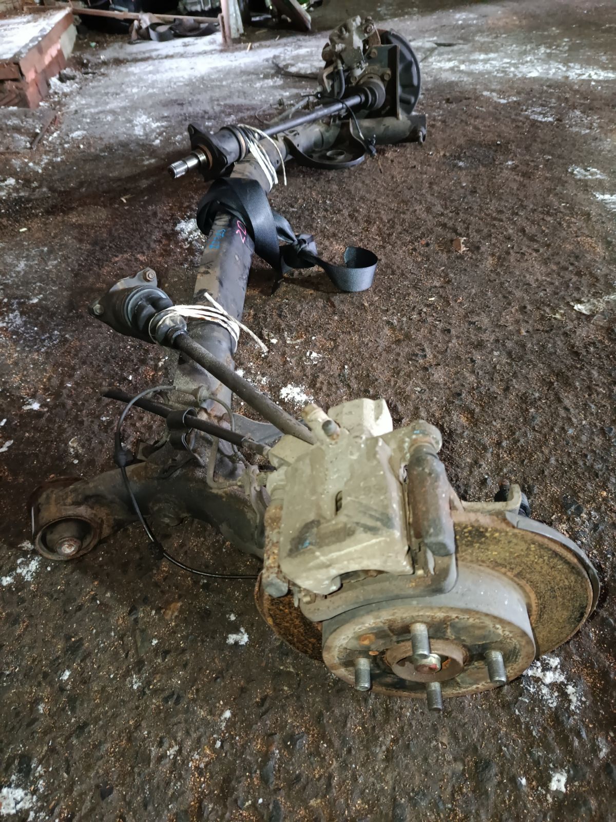 Балка подвески на Suzuki Swift ZD72S K12B Фото 2