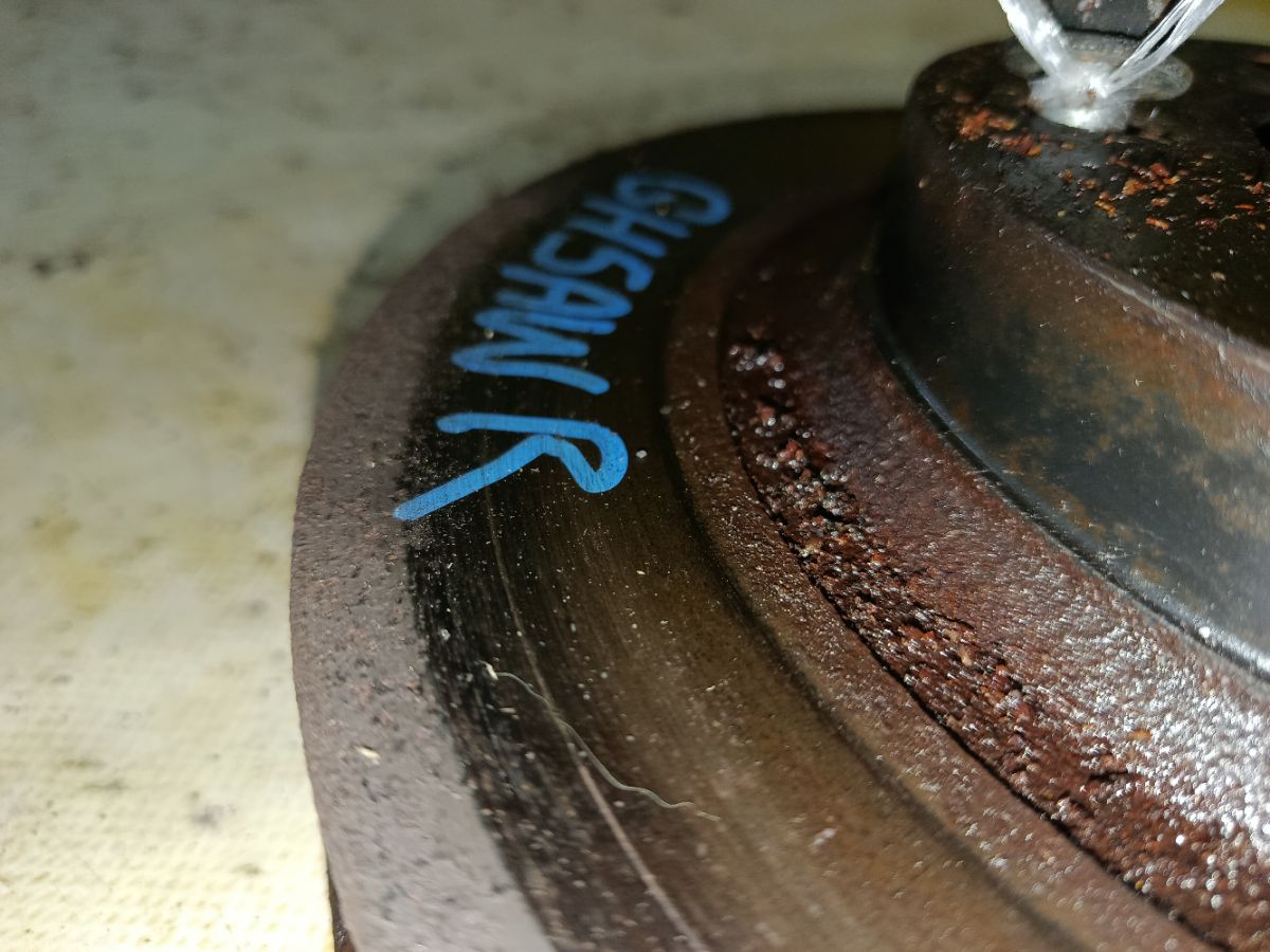 Тормозной диск на Mazda Atenza GH5AW L5-VE Фото 3