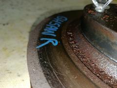 Тормозной диск на Mazda Atenza GH5AW L5-VE Фото 3